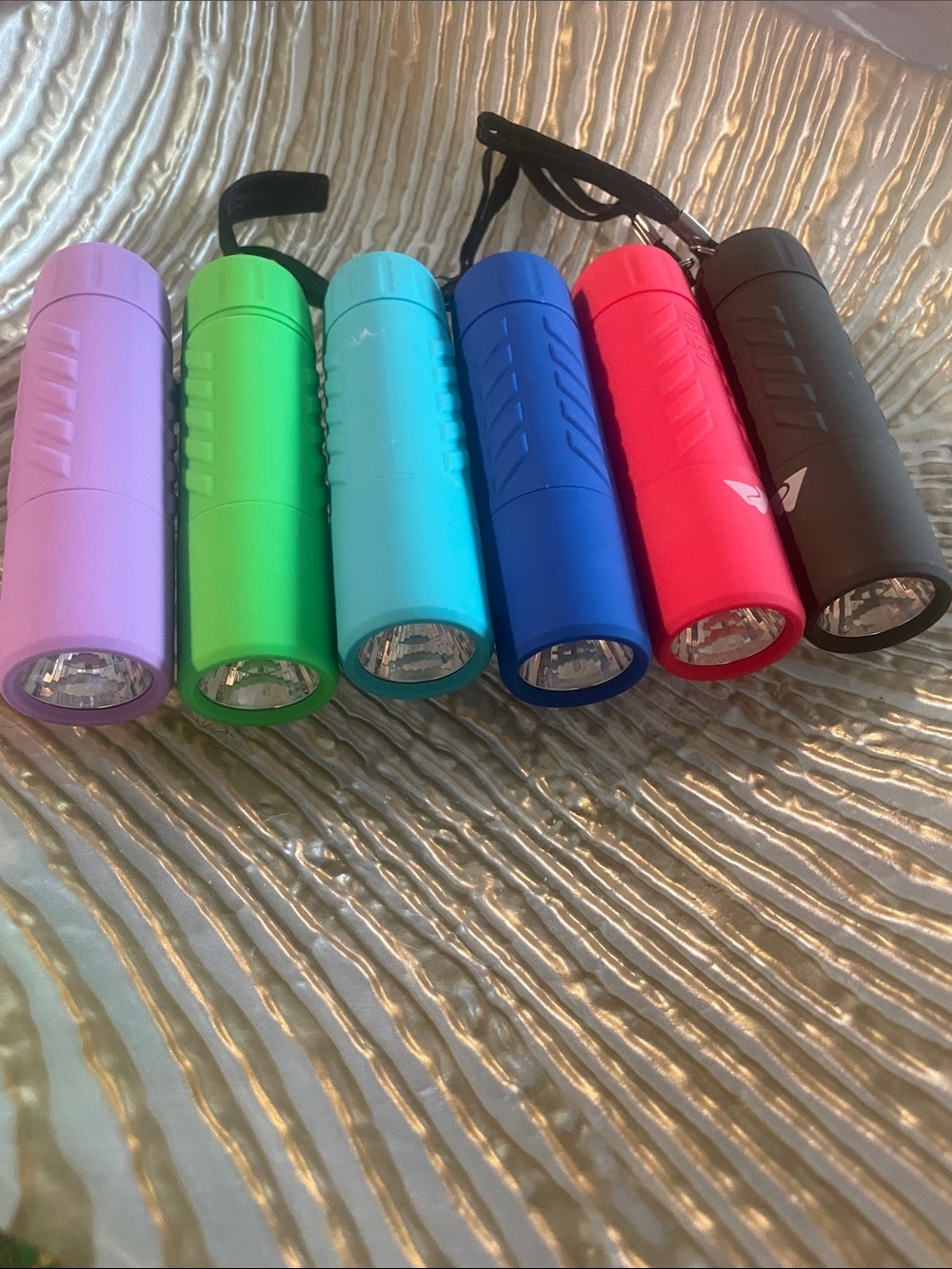Compact LED Flashlight Set - Multi Color